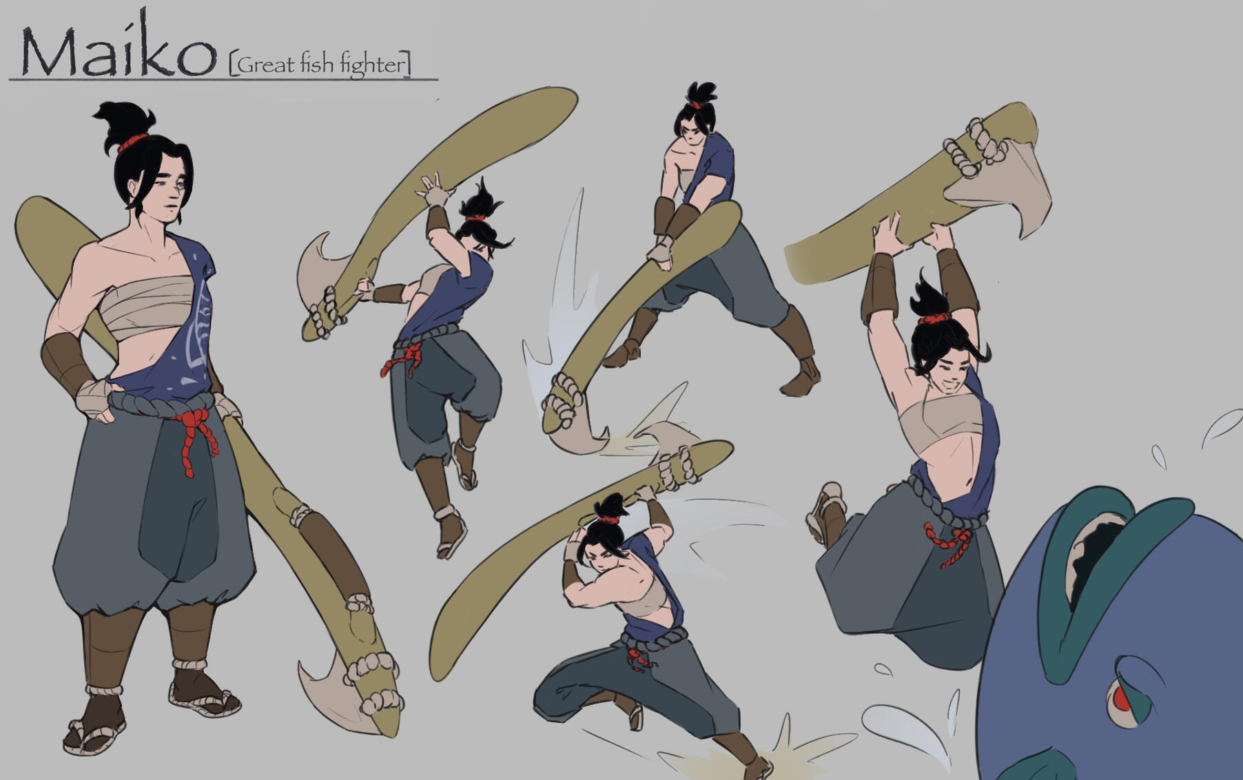 Maiko Action Posers