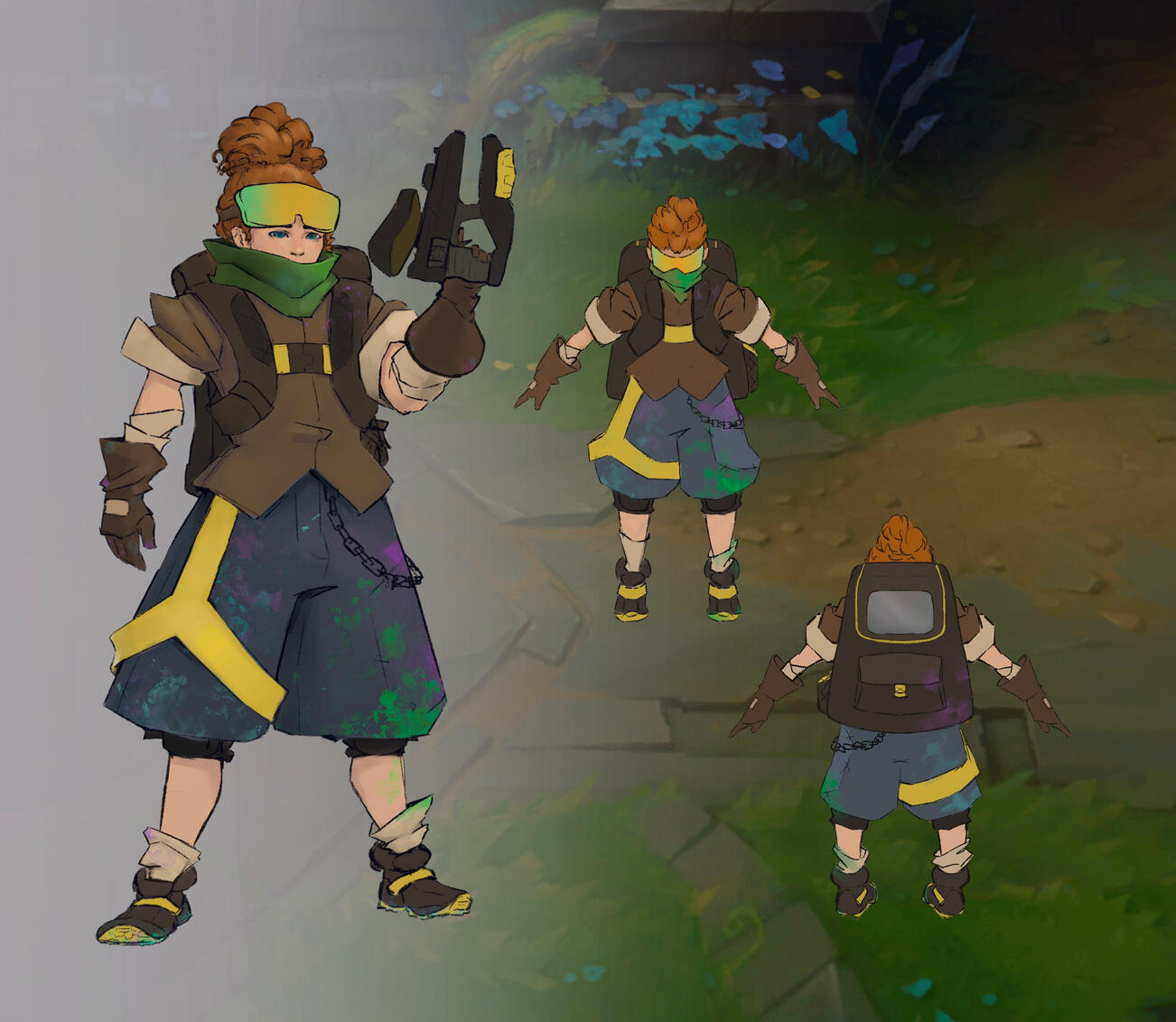 Paintballer (league of legends fan design)